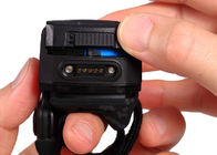 소형 손가락 바코드 스캐너 배터리 충전기를 가진 제 2 CMOS 블루투스 바코드 독자