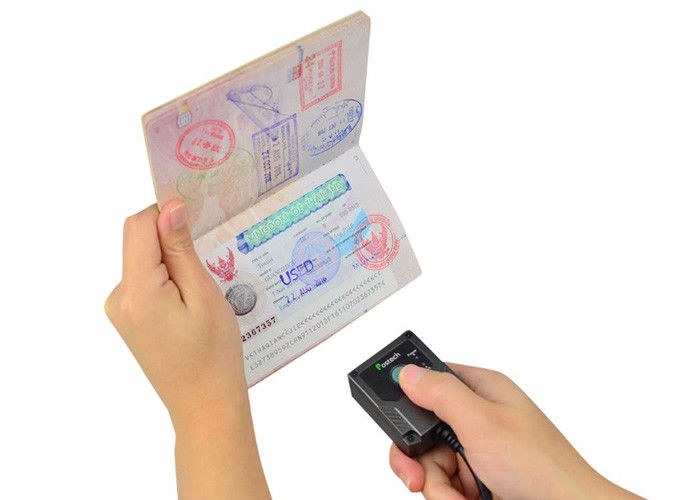소형 크기 여권 바코드 독자, ID 카드 스캐닝를 위한 OCR MRZ 부호 독자