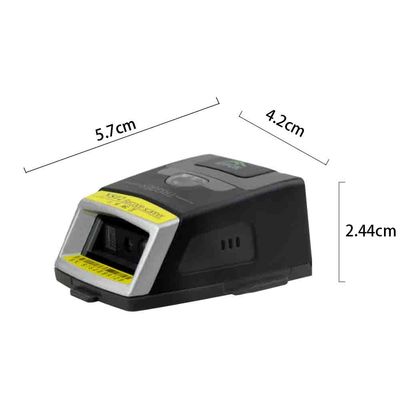 무선 IP65 1D 2D 착용할 수 있는 블루투스 바코드 스캐너