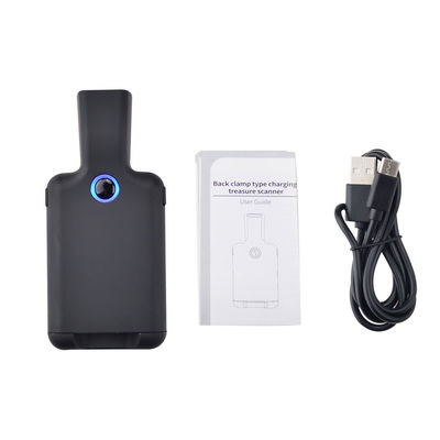뒤로 클립 1D 2D 2500 mah 무선 QR 코드 스캐너 PDF417 데이터 매트릭스 코드