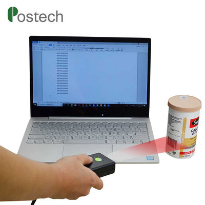 자동 가지고 다닐 수 있는 소형 USB 바코드 스캐너 고정 장착대 QR 코드 / 바코드 판독기 2D명